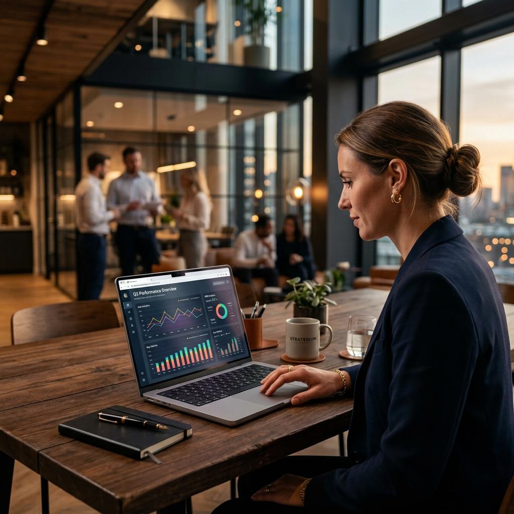 High end business office